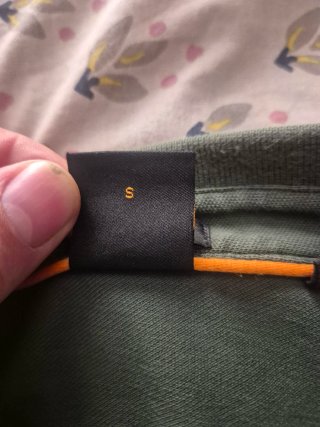 Polo BOSS Slim Fit Verde Talla S