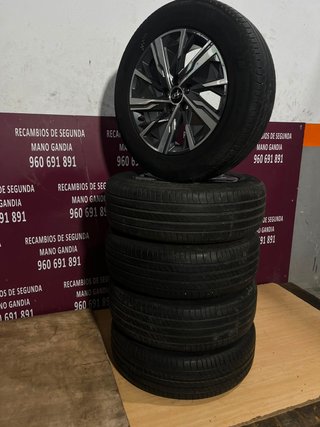 JUEGO DE 5 LLANTAS HYUNDAI TUCSON NX4 17 PULGADAS