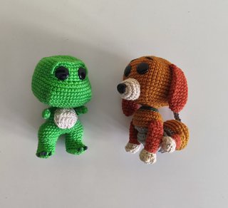 Muñecos Toy Story Crochet Algodón