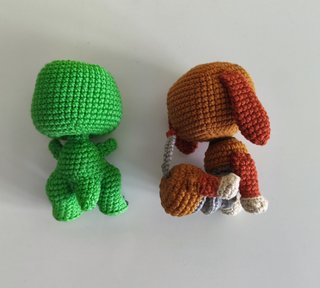 Muñecos Toy Story Crochet Algodón