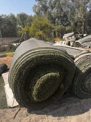 Césped artificial reciclado campo fútbol