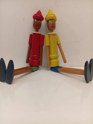 Pinocho de madera precio por unidad