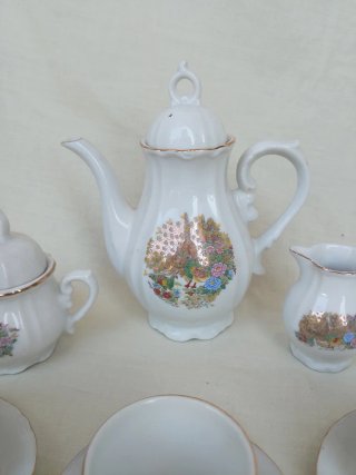 Juego de café vintage