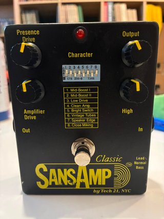 Tech 21 SansAmp Classic USA anni '90