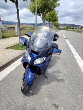 Suzuki Maxi Scooter Azul
