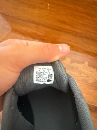 Zapatillas Lacoste Grises