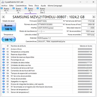Samsung PM9A1a 1TB NVMe PCIe 4.0 M.2 SSD