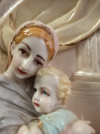 Cuadro Vintage La Virgen de la Silla