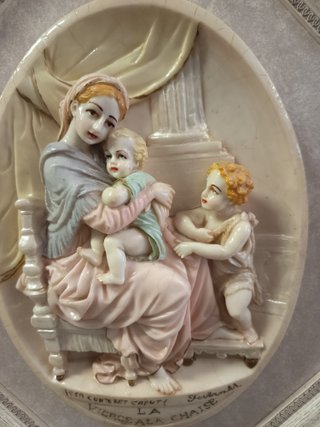Cuadro Vintage La Virgen de la Silla
