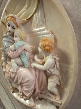 Cuadro Vintage La Virgen de la Silla