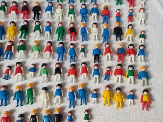 Lote de 100 figuras Playmobil