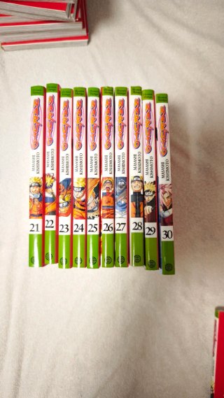 Pack comics Naruto en castellano (del 21 al 30)