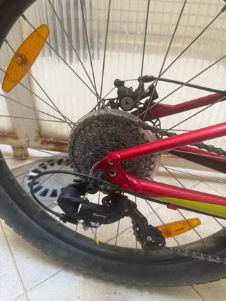 Bicicleta Specialized Roja Fat Bike