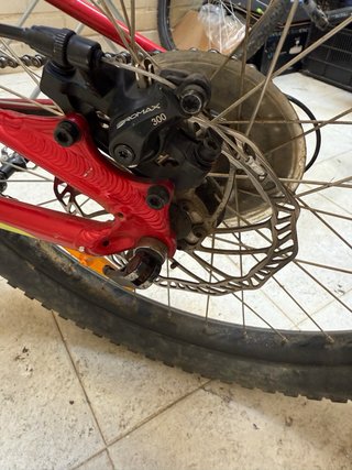 Bicicleta Specialized Roja Fat Bike