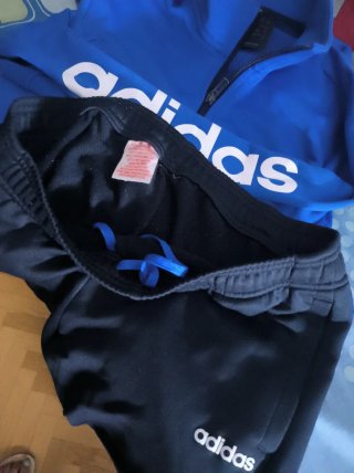 Chándal Adidas Azul y Negro