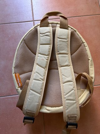 Mochila Mariquita Naranja Infantil