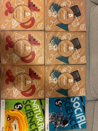 Libros de texto 5 de primaria (Anaya)
