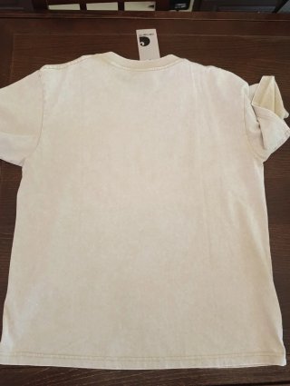Camiseta Carhartt Beige (efecto lavado)
