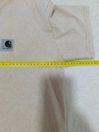 Camiseta Carhartt Beige (efecto lavado)