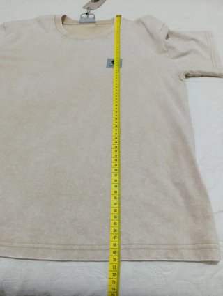 Camiseta Carhartt Beige (efecto lavado)