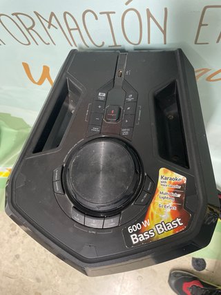 Altavoz Bass Blast 600W Negro