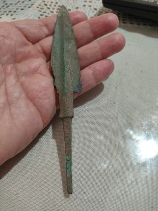 3 Puntas de Lanza Bronce Antigua Grecia