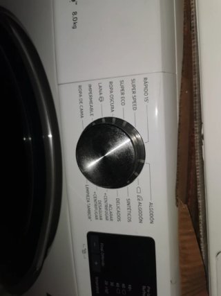 Lavadora Samsung ecobubble 8 kg