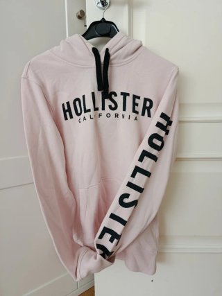 Sudadera Hollister Rosa
