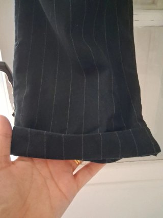Pantalón de vestir Mango rayas