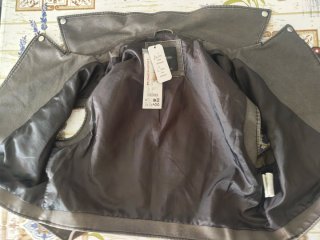 Chaqueta FBsister Cuero Gris
