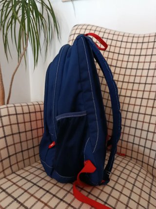 Mochila Nike Original Azul Marino y Roja