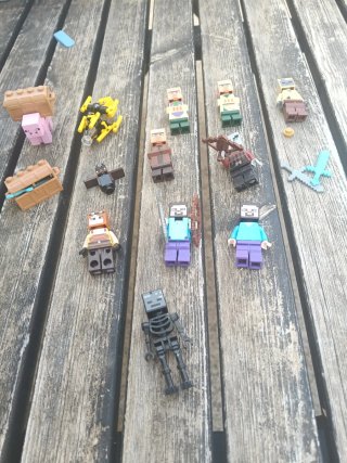 Lego Minecraft Figuras, accesorios i sets.