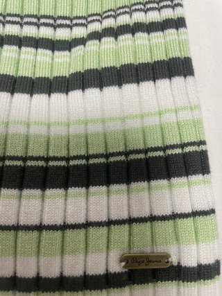 Top Pepe Jeans Rayas Verde Talla S