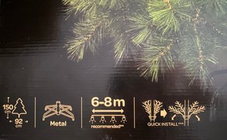 Árbol de Navidad Carrefour Orion 150 cm