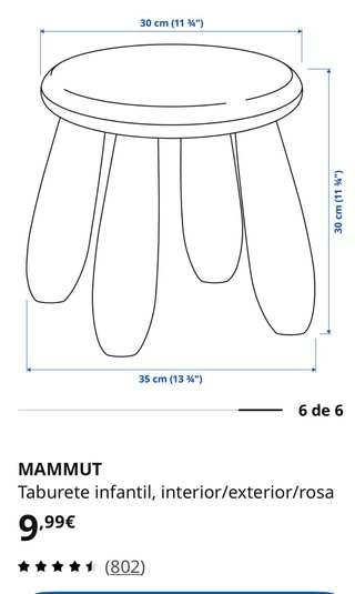 Mesa y 2 sillas Ikea Mammut azul + 2 taburetes