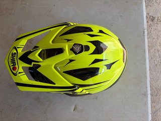 Casco Moto Niño MX-734 Bravo Amarillo