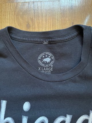 T-shirt Chicago Bulls XL Uomo Basket NBA