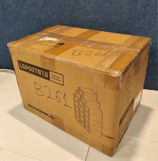 Zapatero Cajas Zapatos 18pcs SONGMICS LSP007B18
