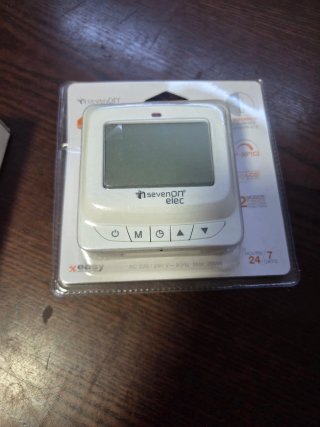 Cronotermostato Digital SevenOn Programable