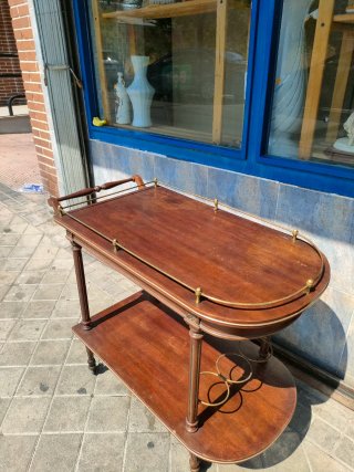 Carrito camarera vintage madera y metal 640513971