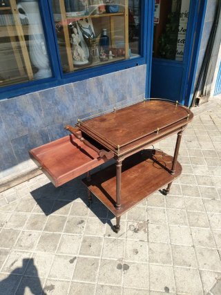 Carrito camarera vintage madera y metal 640513971
