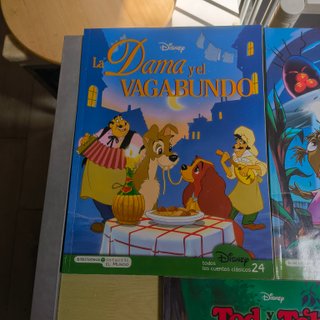Lote 5 cómics Disney Biblioteca Infantil El Mundo
