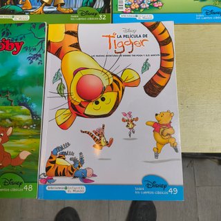 Lote 5 cómics Disney Biblioteca Infantil El Mundo