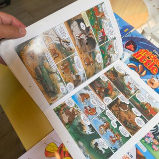 Lote 5 cómics Disney Biblioteca Infantil El Mundo