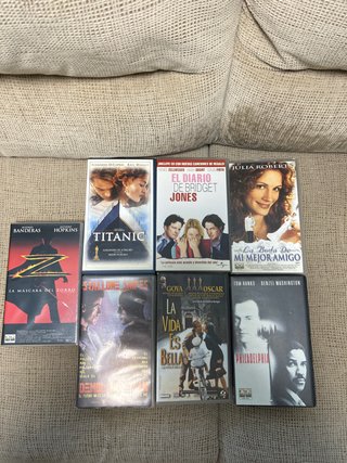Lote 7 Películas VHS