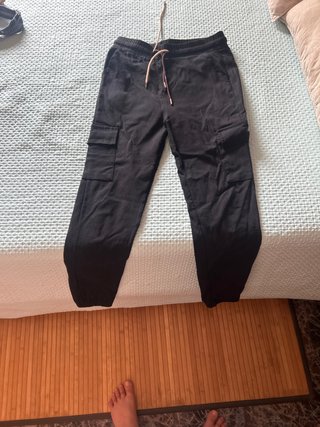 Pantalones cargo negros
