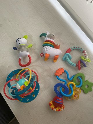 Lote Sonajeros Bebé Fisher-Price
