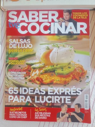 Lote 9 libros cocina: Vegetariana, menús, tortilla