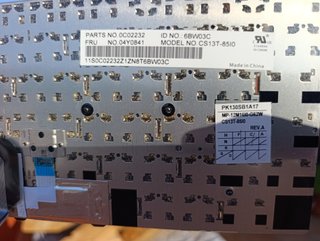 Teclado ThinkPad L460 Original 04Y0841 Italiano
