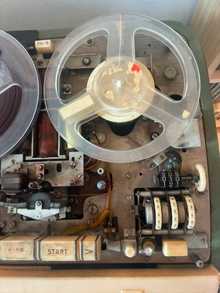 Registratore Bobine Nordmende Titan Koffer 1958